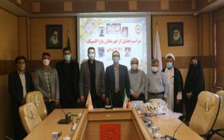 قهرمان قمی پارا المپیک توکیو تجلیل شدند قهرمان قمی پارا المپیک توکیو تجلیل شدند